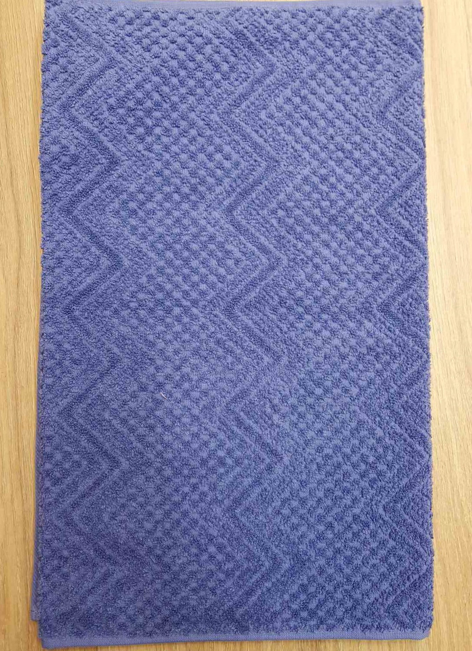 Махровое полотенце ТМ "Эльф" Сканди J-132 50х90 арт. 1489 фиолетовый