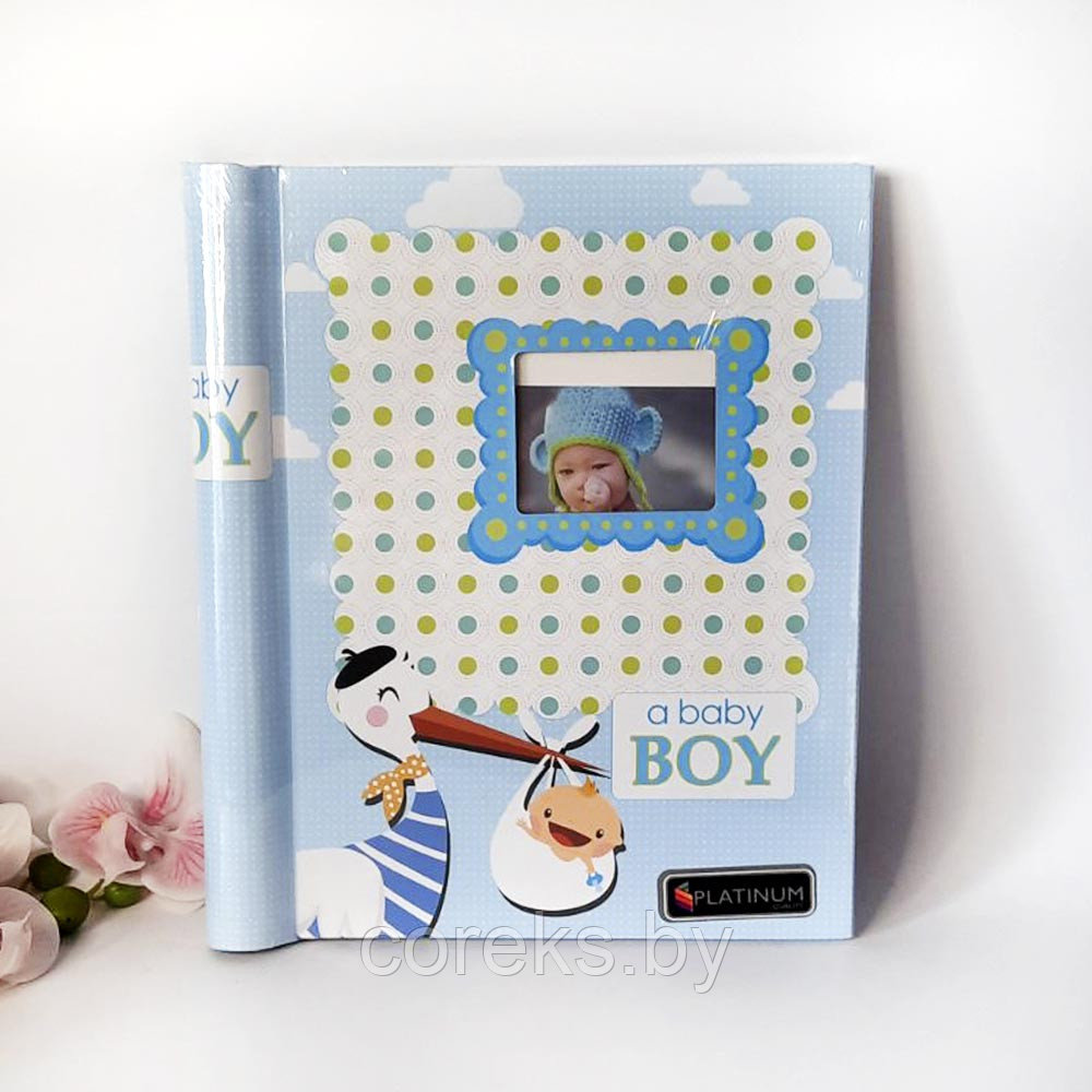 Магнитный фотоальбом с рамкой "A baby Boy" - фото 1 - id-p218430125