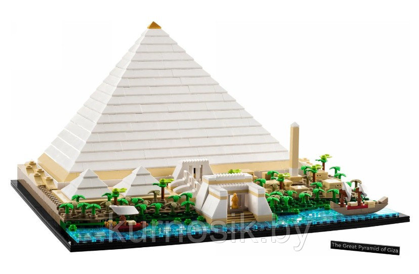 Конструктор 16111 King Великая пирамида Гизы, 1476 деталей - фото 3 - id-p218430209