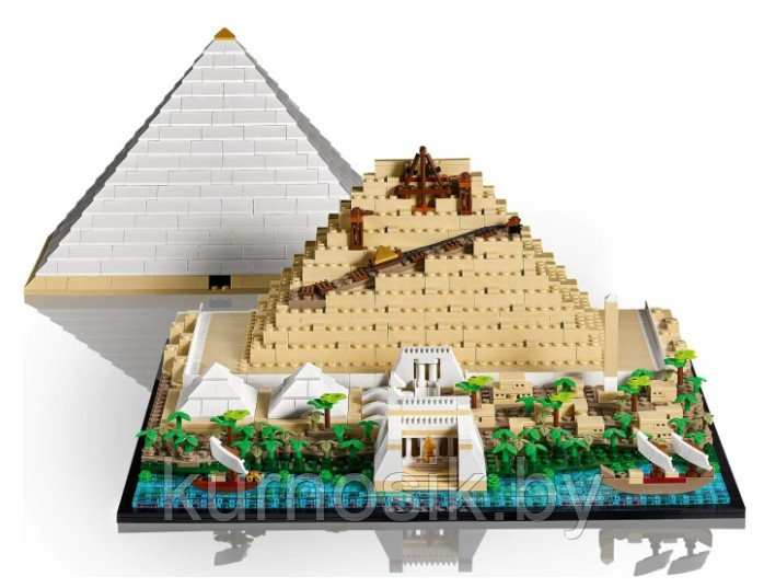 Конструктор 16111 King Великая пирамида Гизы, 1476 деталей - фото 2 - id-p218430209