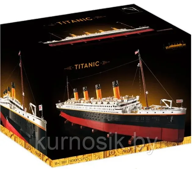 Конструктор 77000 Lion King Корабль Титаник, 9090 деталей - фото 1 - id-p218430421