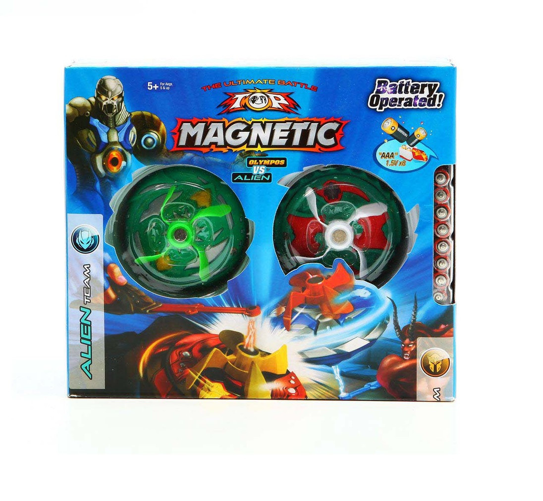 Игрушка пластмассовая юла Magnetic - фото 1 - id-p218375207