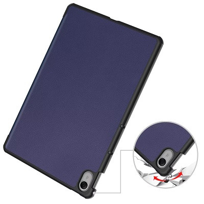 Полиуретановый чехол JFK Smart Case синий для Huawei MatePad 11 2023 - фото 4 - id-p218431147