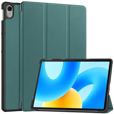 Полиуретановый чехол JFK Smart Case зеленый для Huawei MatePad 11 2023 - фото 1 - id-p218431148