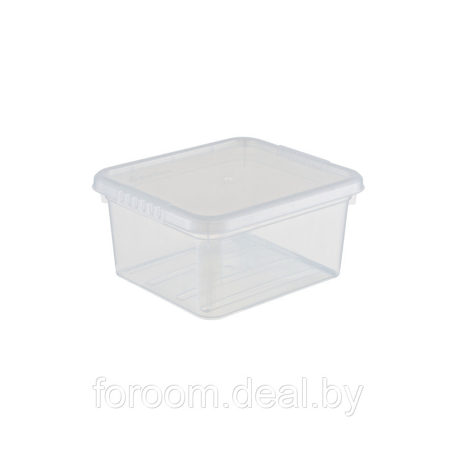 Ящик 2л с крышкой, для хранения FunBox Basic FB1011-24 - фото 1 - id-p218431403