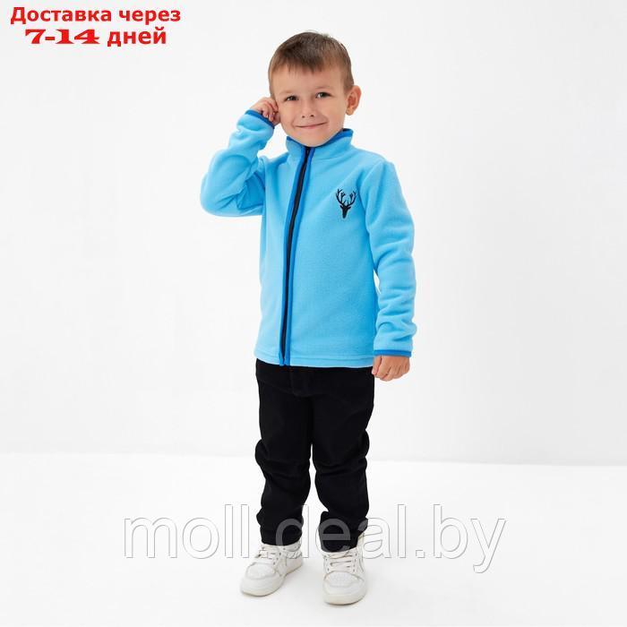 Толстовка детская, цвет голубой, рост 104 см - фото 2 - id-p218391912