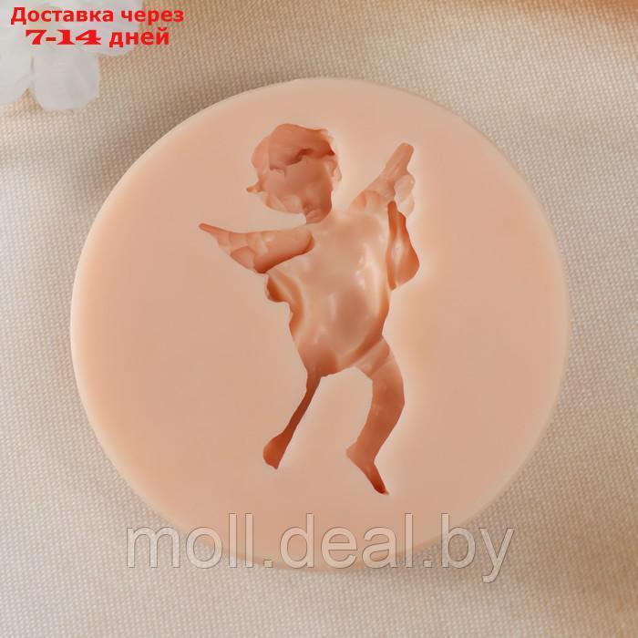 Молд силикон "Ангел со скрипкой" 7,3х4,5х2,1 см - фото 2 - id-p218397122