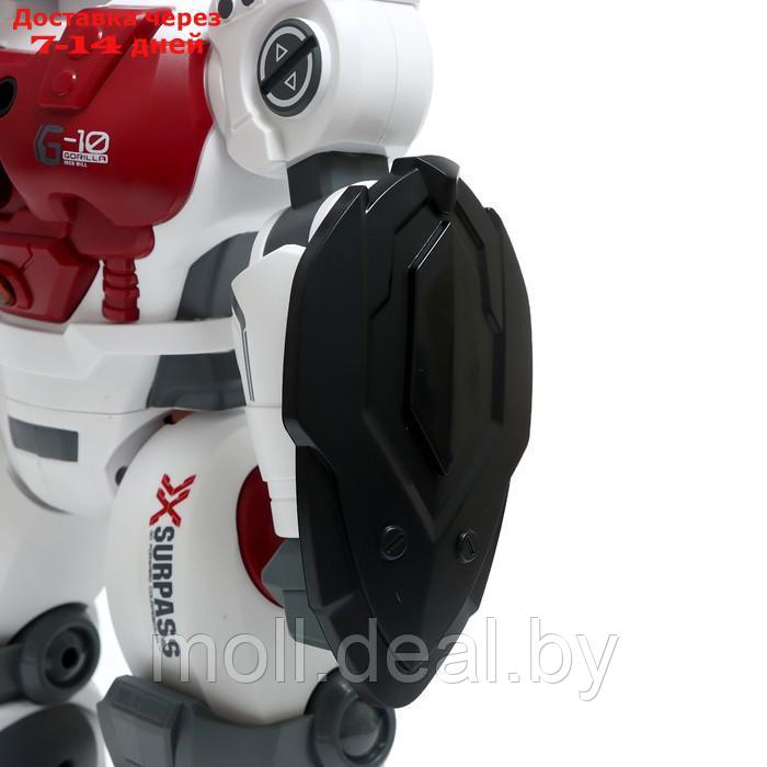 Робот радиоуправляемый интерактивный "Гориллабот", выпускает пар из пушки, свет и звук - фото 2 - id-p218396163