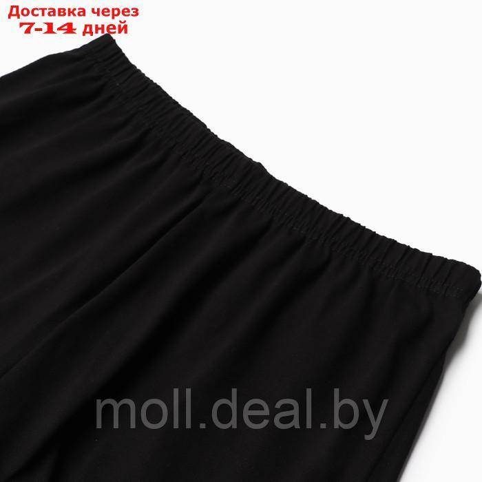 Комплект женский домашний (футболка,шорты), цвет чёрный/дракон, размер 46 - фото 4 - id-p218395113