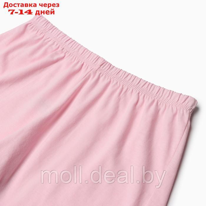 Комплект женский домашний (футболка,шорты), цвет пудра размер 50 - фото 5 - id-p218395147