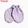 Комплект для новорождённых (распашенка, ползунки, рукавички), цвет лиловый, рост 62 см, фото 3