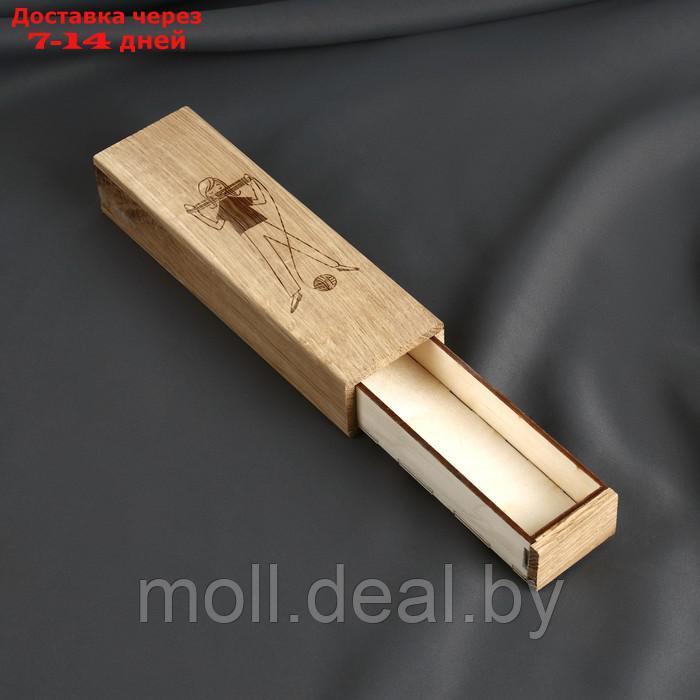 Пенал для рукоделия, деревянный, 20 × 6 × 4 см - фото 2 - id-p218395281