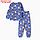 Пижама для мальчика, цвет васильковый, рост 98 см, фото 2