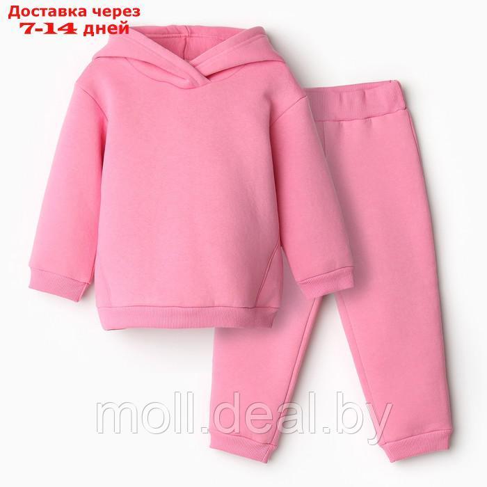 Комплект для девочки (джемпер, брюки), НАЧЁС, цвет розовый, рост 92 см (52) - фото 1 - id-p218397420