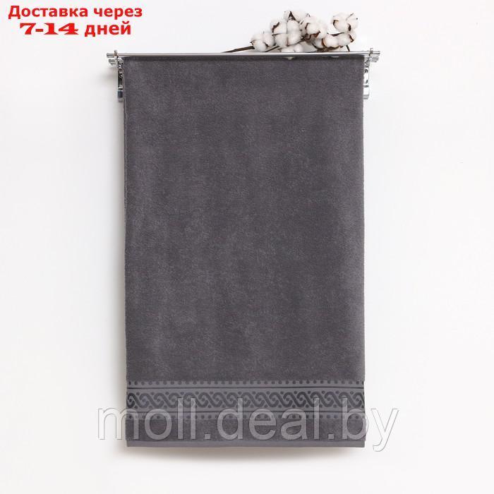 Полотенце махровое Pirouette 50Х90см, цвет серый, 420г/м2, 100% хлопок - фото 1 - id-p218390814
