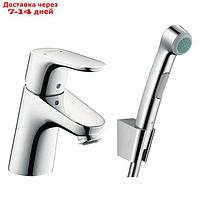 Смеситель для раковины Hansgrohe Focus 31927000, 100 мм, с гигиеническим душем