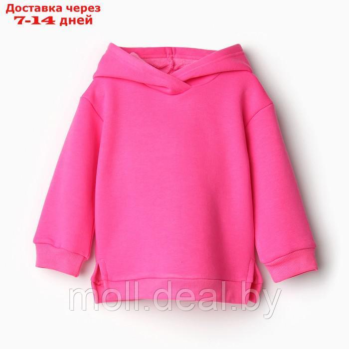 Джемпер для девочки, НАЧЁС, цвет розовый неон, рост 86 см (52) - фото 1 - id-p218397462