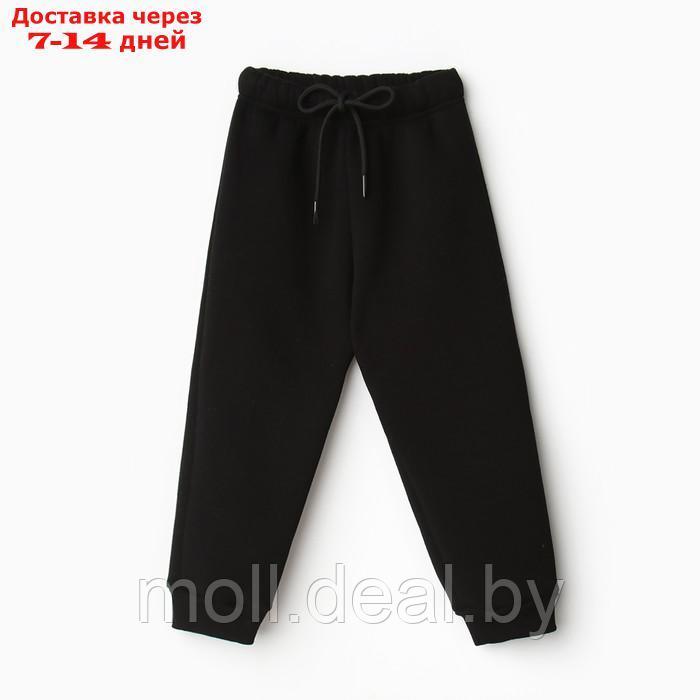 Комплект для мальчика (джемпер, брюки), НАЧЁС, цвет черный/серый меланж, рост 86 - фото 2 - id-p218397470