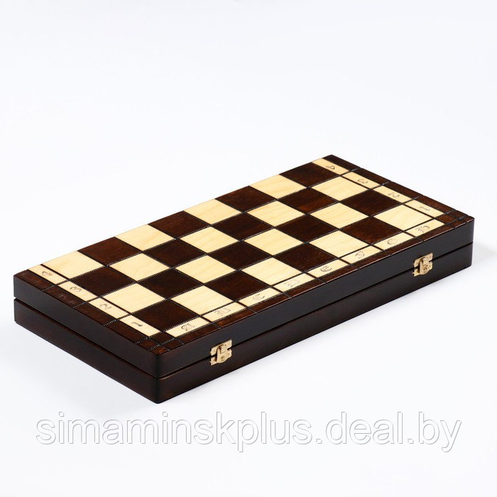 Шахматы ручной работы "Гевонт", утяжелённые, 50 х 50 см, король h=10 см - фото 6 - id-p218432218