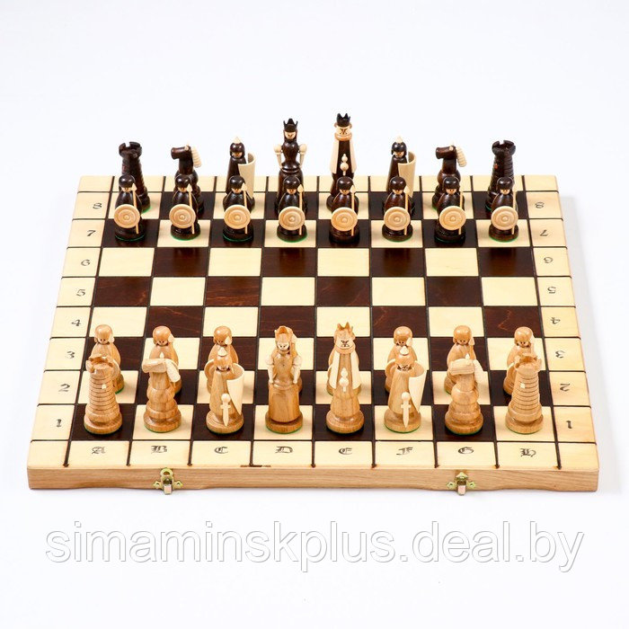 Шахматы "Магнат", 56 х 56 см, король h-12 см - фото 3 - id-p218432220