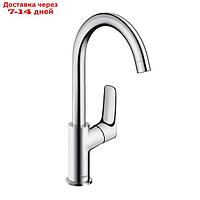 Смеситель для раковины Hansgrohe Logis 71130000, 210 мм, поворотный излив