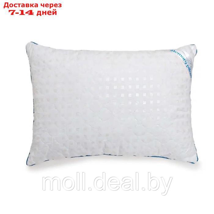 Подушка с эффектом памяти Memory Pillow 50х70см, латекс. крошка, п/э 100% - фото 1 - id-p218394383