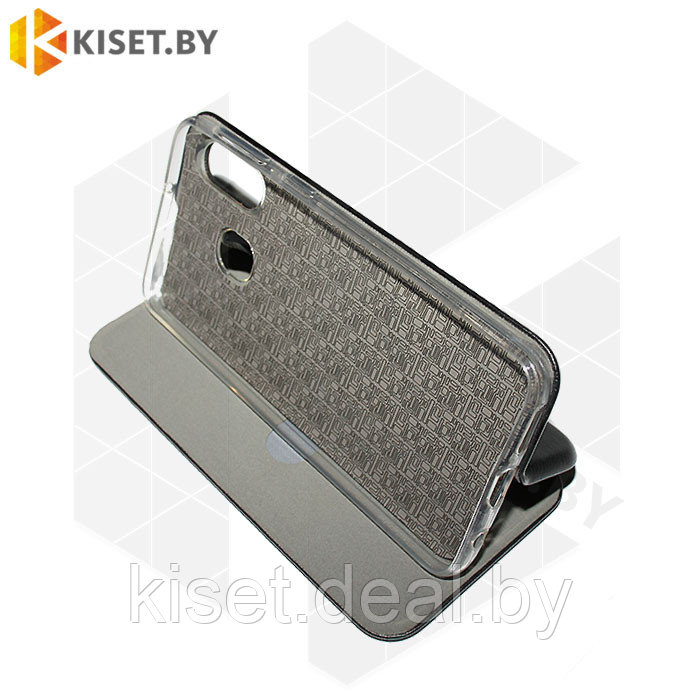 Чехол-книжка KST Book Case 3D с визитницей для Samsung Galaxy A40 черный - фото 1 - id-p218431531