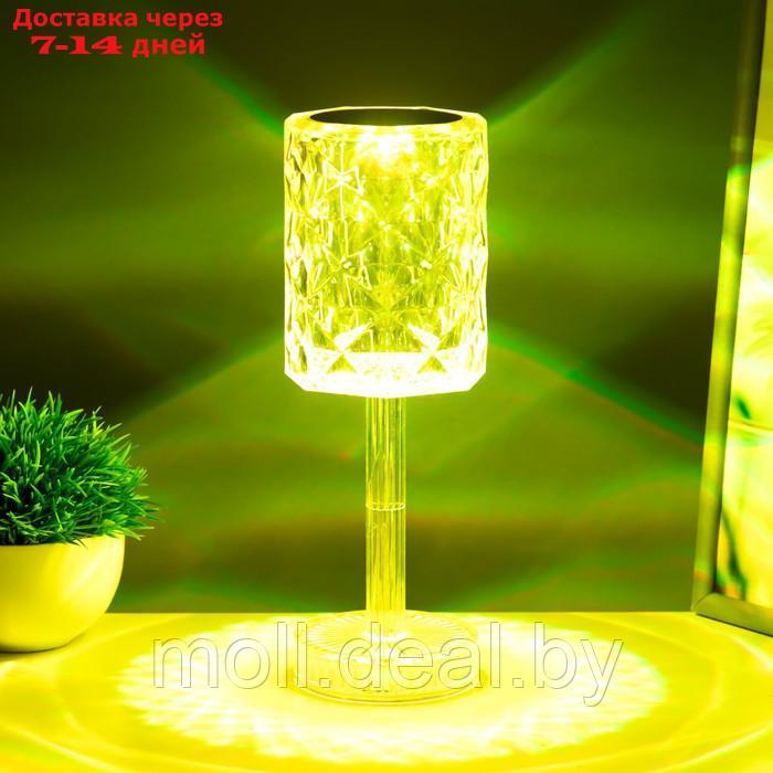 Настольная лампа с ПДУ "Оланди" LED 16 цветов USB 8,5x8,5x25 см - фото 6 - id-p218387085