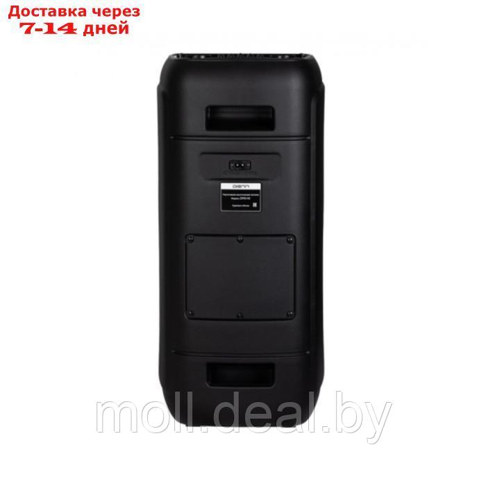 Портативная караоке система Denn DPS-145, 100 Вт, AUX, USB, BT, SD, чёрная - фото 6 - id-p218394490