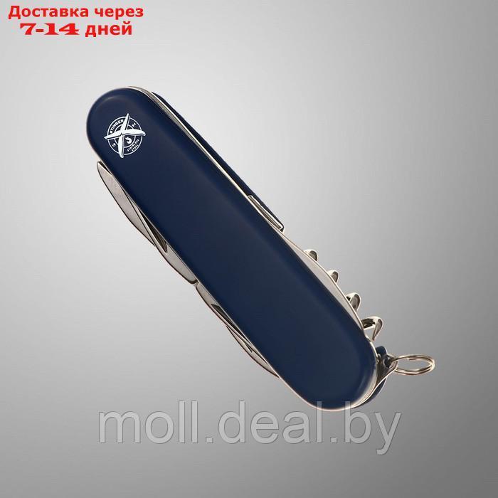 Нож перочинный Stinger, 11 функций, рукоять - АБС-пластик, синий, 9 см - фото 2 - id-p218396590