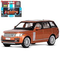 Машина металлическая Range Rover 2013, 1:34, свет, звук, инерция, открываются двери, капот, багажник, цвет