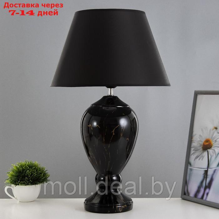 Настольная лампа "Кимберли" Е27 40Вт черный 32х32х52 см - фото 1 - id-p218396667