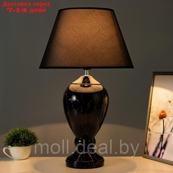 Настольная лампа "Кимберли" Е27 40Вт черный 32х32х52 см - фото 2 - id-p218396667