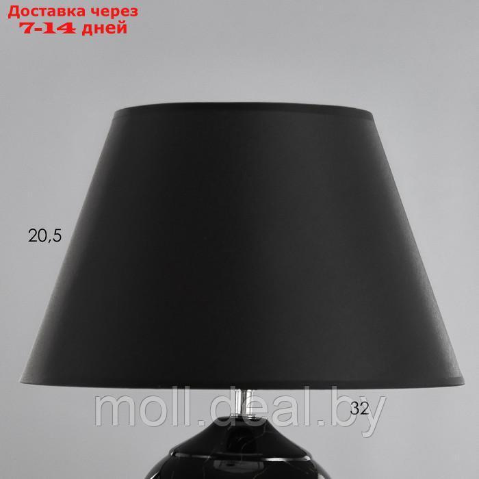 Настольная лампа "Кимберли" Е27 40Вт черный 32х32х52 см - фото 4 - id-p218396667