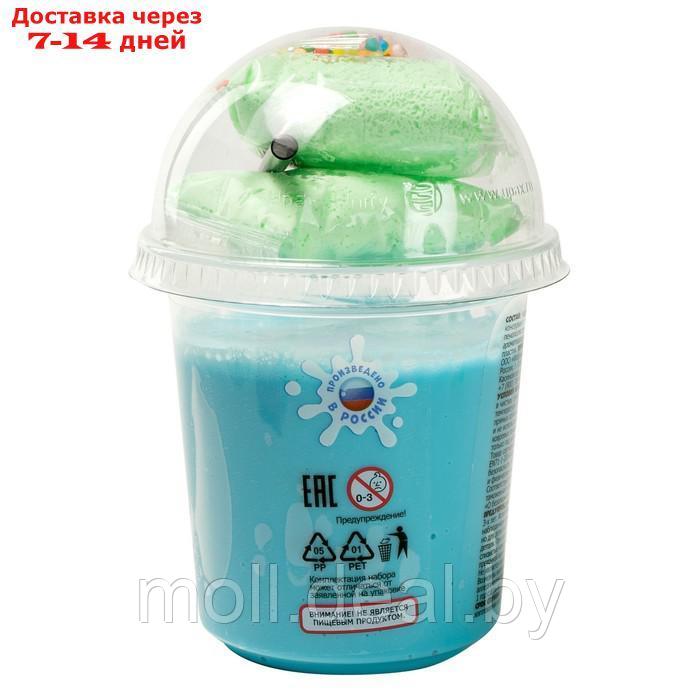 Игрушка для детей старше 3-х лет модели "Slime" Slime Dessert Milkshake голубой - фото 3 - id-p218393632