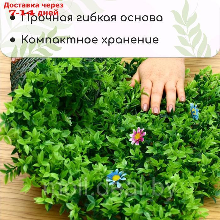 Декоративная панель 40*60 см высокая трава с цветами, "Greengo" - фото 4 - id-p218391545