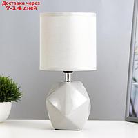 Настольная лампа "Салнес" Е14 40Вт серый 13х13х25 см