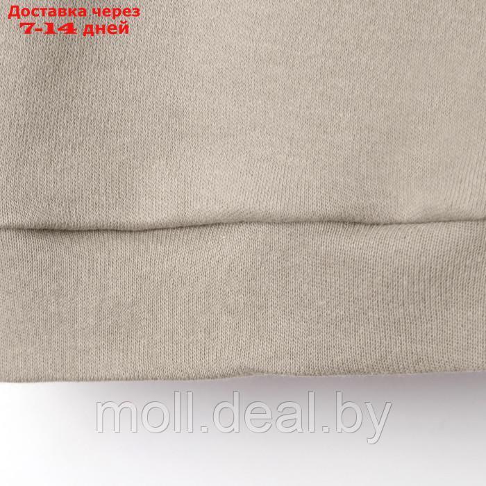 Костюм детский (свитшот, шорты) MINAKU, цвет серый, рост 110 см - фото 2 - id-p218387473