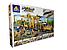 Конструктор Электрический поезд путеукладчик Kazi 98253, на батарейках, свет, фото 3