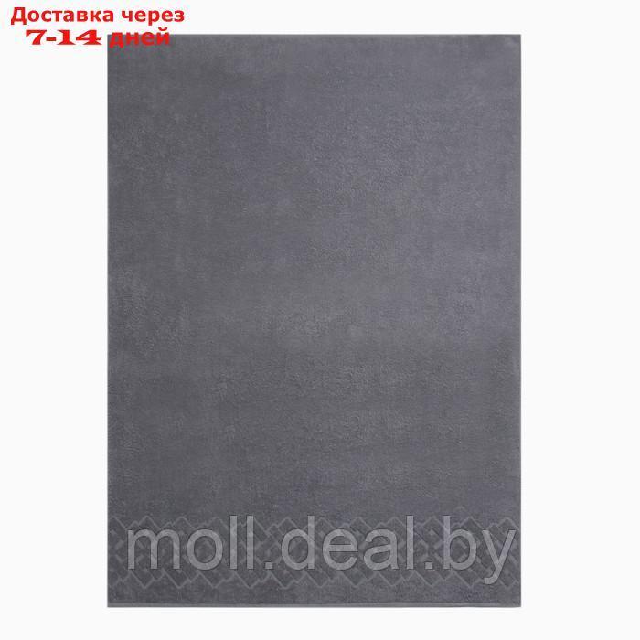 Полотенце махровое Baldric 70Х130см, цвет серый, 350г/м2, 100% хлопок - фото 1 - id-p218391602