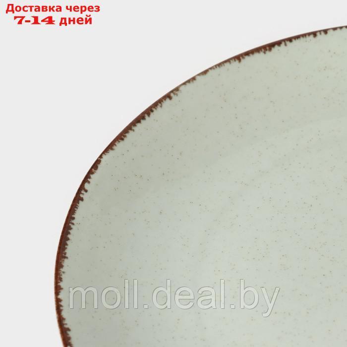 Тарелка Pearl, d=27 см, цвет мятный, фарфор - фото 3 - id-p218396761