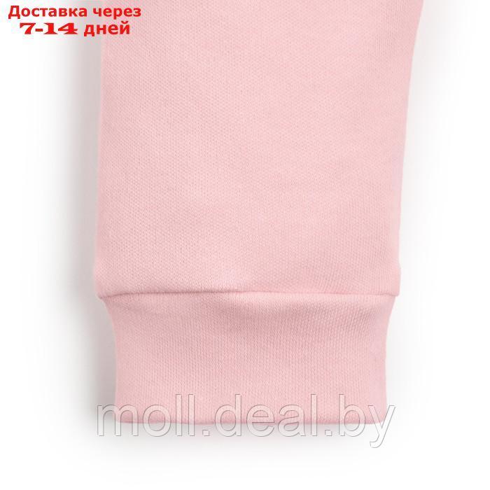 Костюм детский (джемпер, брюки) MINAKU, цвет розовый, рост 74-80 см - фото 2 - id-p218387505