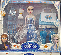 Набор кукла Эльза и снеговик Олаф "Холодное сердце" с одеждой , сумка и обувь 29 см 709-q2