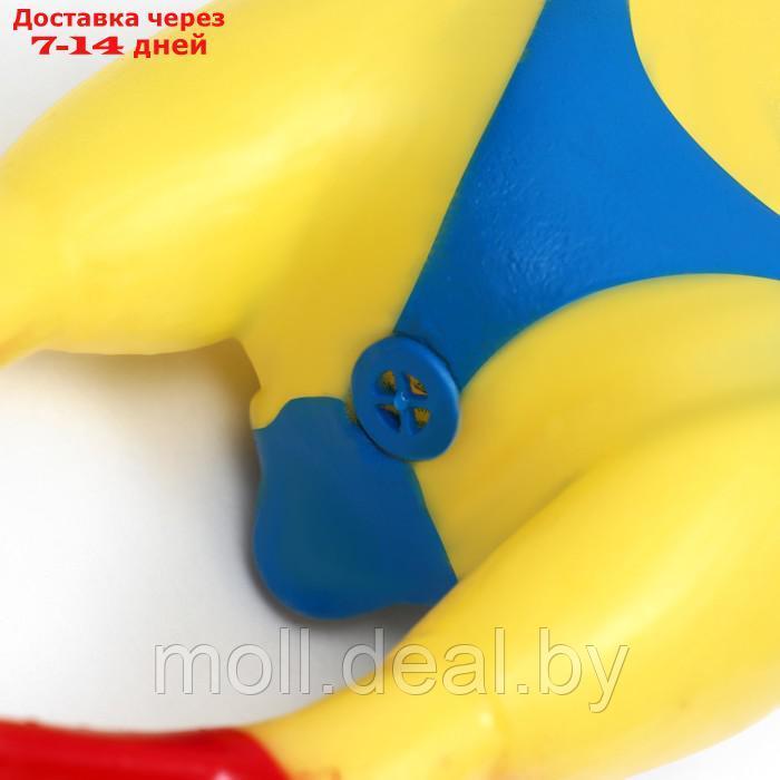 Игрушка пищащая "Пляжная утка XL" для собак, 41 см, жёлтая - фото 5 - id-p218391752