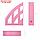 Лоток для бумаг вертикальный 75 мм, ErichKrause Office, Pastel, розовый, фото 2