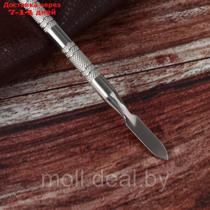 Ручка-аппликатор для кожи, 14,5 см, цвет серебряный/золотой - фото 2 - id-p218396929