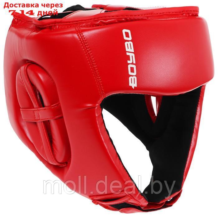 Шлем BoyBo TITAN, IB-24, р. M, цвет красный - фото 1 - id-p218396967
