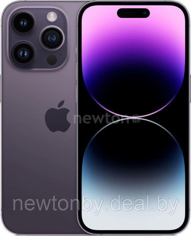 Смартфон Apple iPhone 14 Pro 256GB (темно-фиолетовый) - фото 1 - id-p194207005