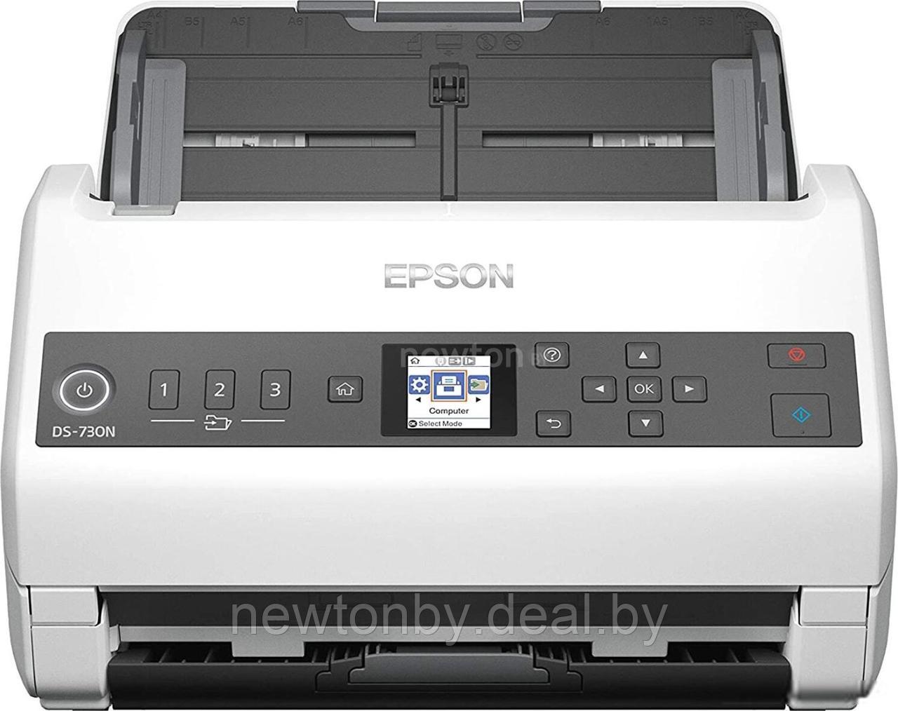 Сканер Epson WorkForce DS-730N - фото 1 - id-p185083727