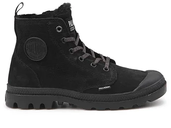 Ботинки женские Palladium PAMPA HI ZIP WL Black/Black черный 95982-010